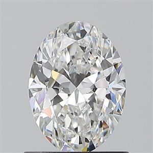 Picture of Natural Diamond 0.90 Carats, Oval with  Cut, E Color, VS2 Clarity and Certified by GIA
