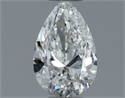 Natural Diamond 0.50 Carats, Pear with  Cut, G Color, VS2 Clarity and Certified by GIA