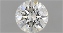 Diamante Natural 0.51 quilates, Redondo , Color J, claridad IF y certificado GIA