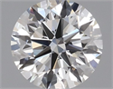 Diamante Natural 0.40 quilates, Redondo , Color F, claridad VVS2 y certificado GIA