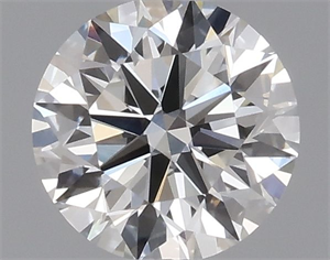 Foto Diamante Natural 0.40 quilates, Redondo , Color F, claridad VVS2 y certificado GIA de