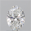 Natural Diamond 1.01 Carats, Oval with  Cut, G Color, VS1 Clarity and Certified by GIA
