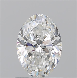 Picture of Natural Diamond 1.01 Carats, Oval with  Cut, G Color, VS1 Clarity and Certified by GIA