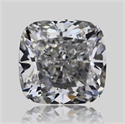 Natural Diamond 0.61 Carats, Cushion with  Cut, D Color, VVS2 Clarity and Certified by GIA