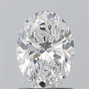 Picture of Natural Diamond 1.01 Carats, Oval with  Cut, D Color, VS1 Clarity and Certified by GIA