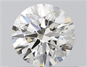Natural Diamond 0.54 Carats, Round with Excellent Cut, G Color, VVS2 Clarity and Certified by IGI