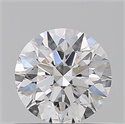 Natural Diamond 0.70 Carats, Round with Excellent Cut, G Color, SI2 Clarity and Certified by GIA