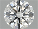 Lab Grown Diamond 1.05 Carats, Round with Ideal Cut, E Color, VVS2 Clarity and Certified by IGI