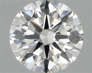 Picture of Lab Grown Diamond 1.05 Carats, Round with Ideal Cut, E Color, VVS2 Clarity and Certified by IGI
