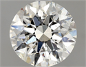 Diamante Natural 1.70 quilates, Redondo , Color H, claridad SI2 y certificado GIA
