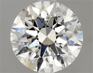 Foto Diamante Natural 1.70 quilates, Redondo , Color H, claridad SI2 y certificado GIA de