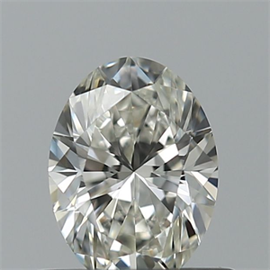 Picture of Natural Diamond 0.51 Carats, Oval with  Cut, F Color, VVS1 Clarity and Certified by IGI