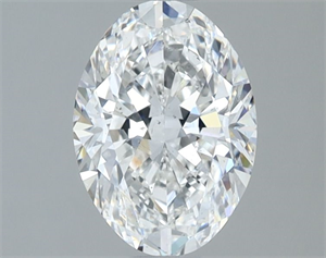 Picture of Natural Diamond 1.20 Carats, Oval with  Cut, G Color, SI1 Clarity and Certified by GIA