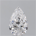 Natural Diamond 3.01 Carats, Pear with  Cut, D Color, VS2 Clarity and Certified by GIA
