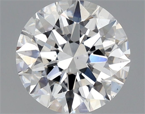 Foto Diamante Natural 0.90 quilates, Redondo , Color D, claridad SI1 y certificado GIA de