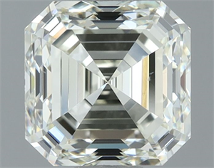 Foto Diamante Natural 1.50 quilates, Asscher , Color J, claridad VS2 y certificado IGI de