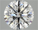 Del inventario de diamantes de laboratorio, 3.10 quilates, Redondo , Color F, claridad VS1 y certificado IGI