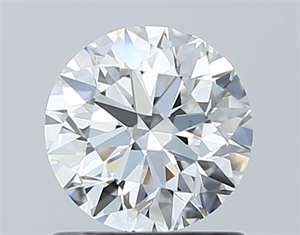 Foto Diamante Natural 0.84 quilates, Redondo , Color E, claridad VS1 y certificado GIA de