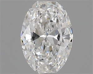 Picture of Natural Diamond 0.40 Carats, Oval with  Cut, E Color, VVS2 Clarity and Certified by GIA