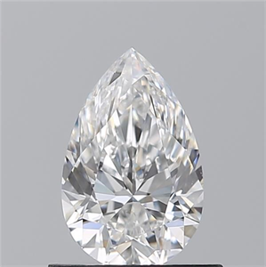 Picture of Natural Diamond 0.70 Carats, Pear with  Cut, E Color, VS2 Clarity and Certified by GIA