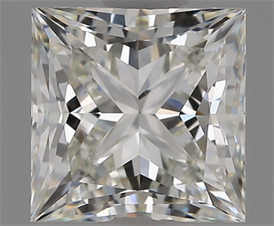 Picture of Natural Diamond 1.50 Carats, Princess with  Cut, I Color, VS1 Clarity and Certified by GIA