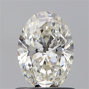 Picture of Natural Diamond 0.70 Carats, Oval with  Cut, I Color, VVS2 Clarity and Certified by GIA