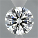 Del inventario de diamantes de laboratorio, 1.05 quilates, Redondo , Color E, claridad VVS2 y certificado IGI
