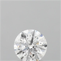 Del inventario de diamantes de laboratorio, 0.81 quilates, Redondo , Color D, claridad VVS2 y certificado IGI