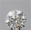 Diamante Natural 0.51 quilates, Redondo , Color I, claridad VVS2 y certificado GIA