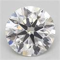 Natural Diamond 0.72 Carats, Round with Excellent Cut, E Color, SI2 Clarity and Certified by GIA