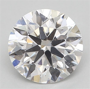 Picture of Natural Diamond 0.72 Carats, Round with Excellent Cut, E Color, SI2 Clarity and Certified by GIA