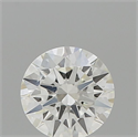 Natural Diamond 0.45 Carats, Round with Excellent Cut, I Color, I1 Clarity and Certified by GIA
