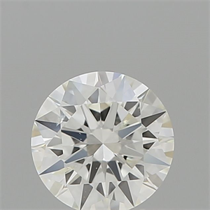 Picture of Natural Diamond 0.45 Carats, Round with Excellent Cut, I Color, I1 Clarity and Certified by GIA