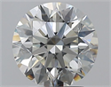 Diamante Natural 2.50 quilates, Redondo , Color I, claridad SI1 y certificado GIA