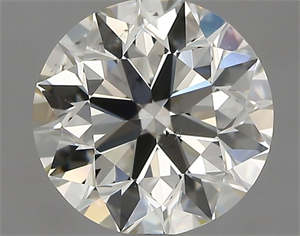 Picture of Natural Diamond 1.50 Carats, Round with Excellent Cut, M Color, SI1 Clarity and Certified by GIA