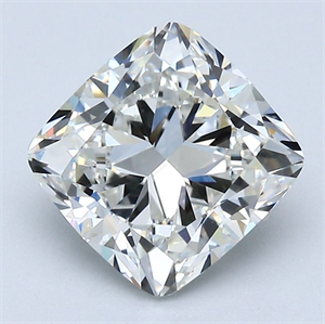 Foto Diamante Natural 2.51 quilates, Del cojín , Color J, claridad VS1 y certificado GIA de