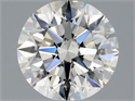 Natural Diamond 1.23 Carats, Round with Excellent Cut, J Color, SI1 Clarity and Certified by GIA