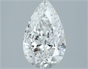 Natural Diamond 1.72 Carats, Pear with  Cut, F Color, SI2 Clarity and Certified by IGI