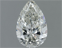 Diamante Natural 0.71 quilates, De pera , Color H, claridad VVS2 y certificado IGI