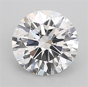Picture of Lab Grown Diamond 1.54 Carats, Round with Ideal Cut, E Color, VVS2 Clarity and Certified by IGI