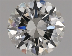 Picture of Natural Diamond 0.80 Carats, Round with Very Good Cut, I Color, SI2 Clarity and Certified by GIA