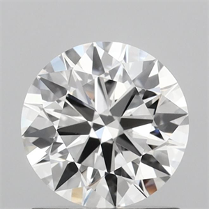 Picture of Lab Grown Diamond 1.08 Carats, Round with Ideal Cut, D Color, VVS2 Clarity and Certified by IGI