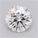 Lab Grown Diamond 1.52 Carats, Round with Ideal Cut, G Color, VS1 Clarity and Certified by IGI