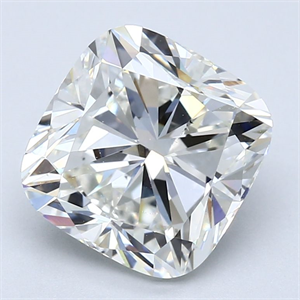 Foto Diamante Natural 4.50 quilates, Del cojín , Color H, claridad VS2 y certificado GIA de