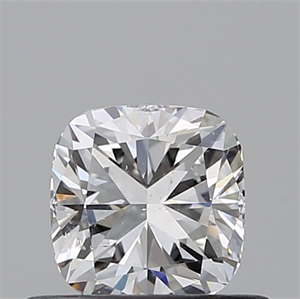 Foto Diamante Natural 0.51 quilates, Del cojín , Color E, claridad SI2 y certificado GIA de