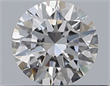 Diamante Natural 0.42 quilates, Redondo , Color E, claridad VS2 y certificado GIA