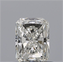 Natural Diamond 0.51 Carats, Radiant with  Cut, F Color, VVS1 Clarity and Certified by IGI