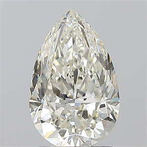 Foto Diamante Natural 1.50 quilates, De pera , Color J, claridad SI1 y certificado GIA de