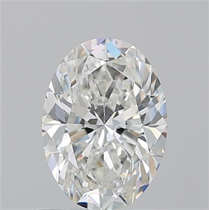 Foto Diamante Natural 1.01 quilates, Ovalado , Color G, claridad VVS2 y certificado GIA de