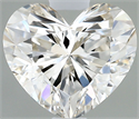 Natural Diamond 0.45 Carats, Heart with  Cut, K Color, VVS2 Clarity and Certified by GIA